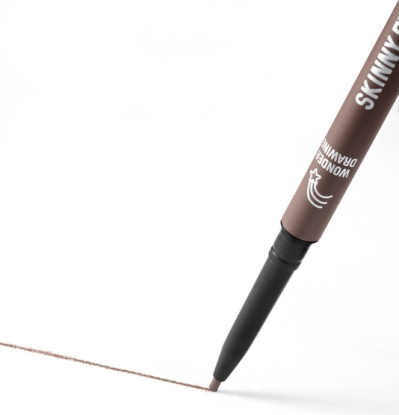 Карандаш для бровей Wonder Drawing Skinny Eyebrow 04 Red Brown, красно-коричневый вид 2