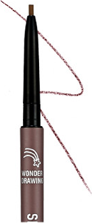 Карандаш для бровей Wonder Drawing Skinny Eyebrow 04 Red Brown, красно-коричневый вид 1